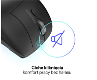 Silver Monkey Bezprzewodowa mysz optyczna Ergonomic Plus - 1361010 - zdjęcie 4